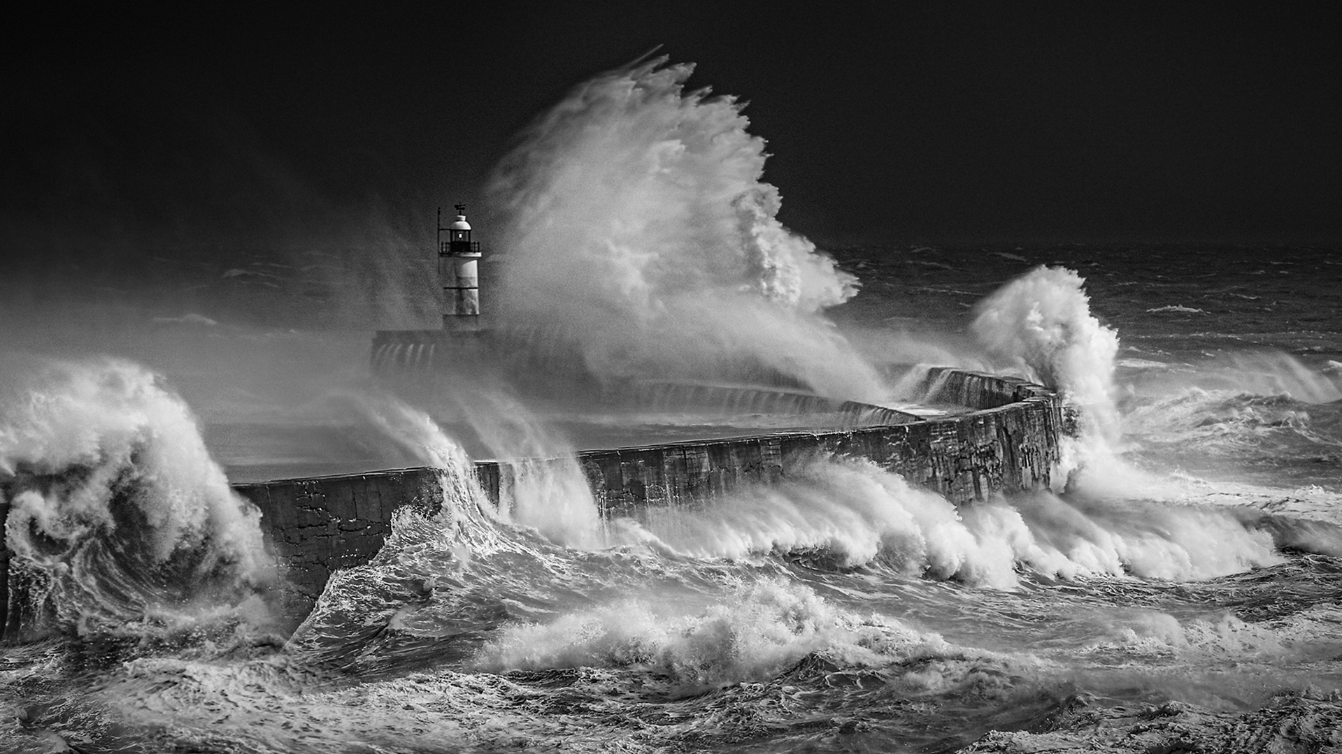 Newhaven Storm by Isobel Chesterman